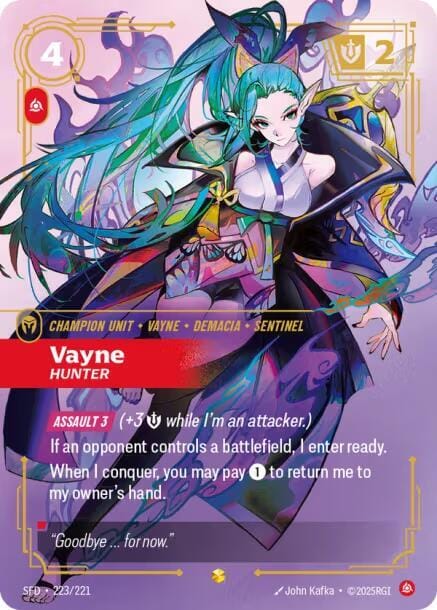 Vayne, Hunter (Overnumbered) 223/221