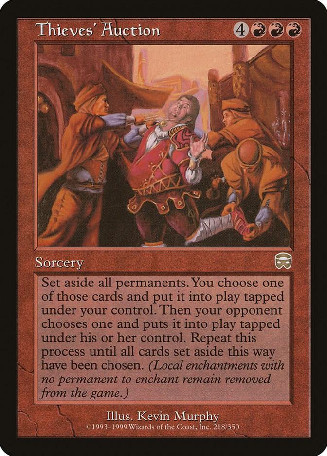 Thieves' Auction R218