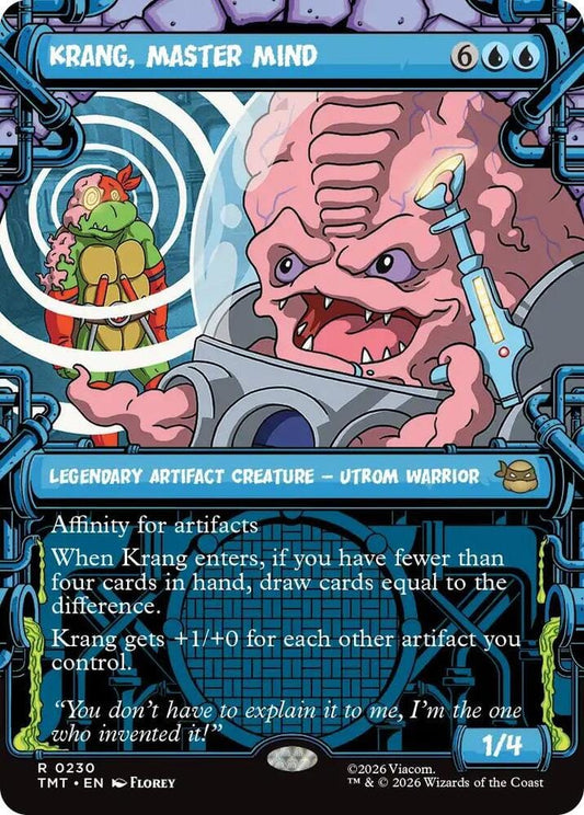 Krang, Master Mind (Showcase) R0230