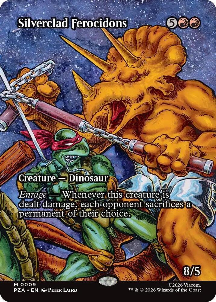 Silverclad Ferocidons (Borderless) M0009