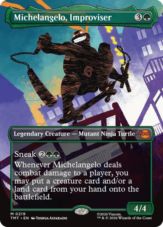 Michelangelo, Improviser (Borderless) M0219