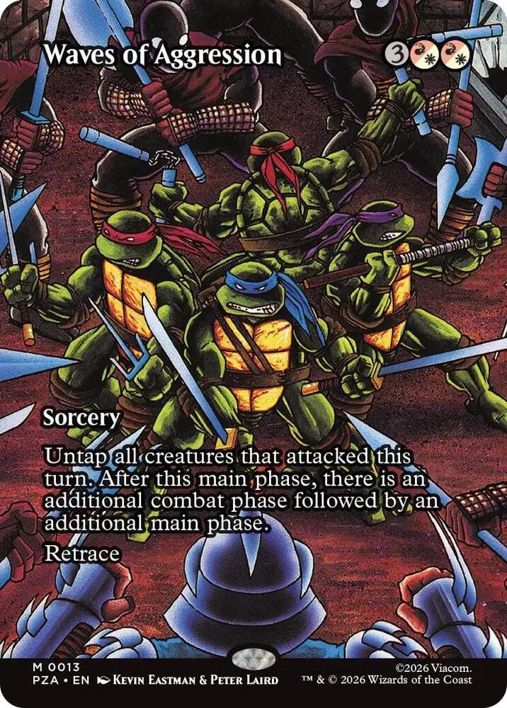 Waves of Aggression (Borderless) M13