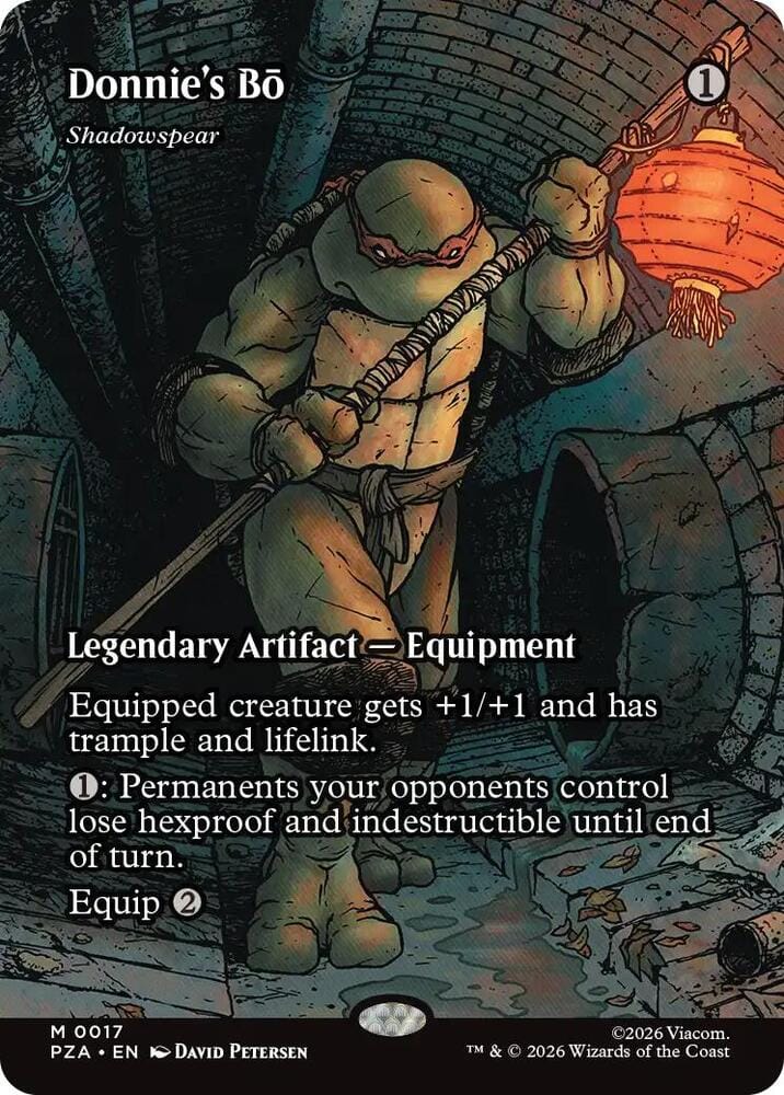 Donnie's Bo - Shadowspear (Borderless) M0017