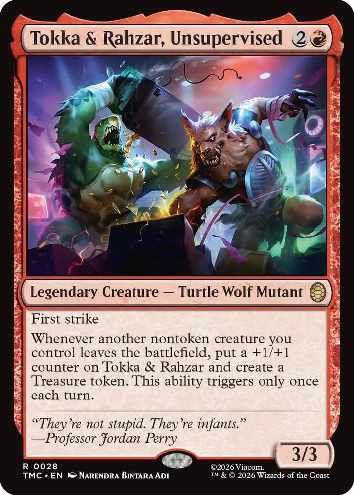 Tokka & Rahzar, Unsupervised R28