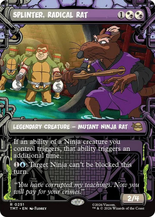 Splinter, Radical Rat