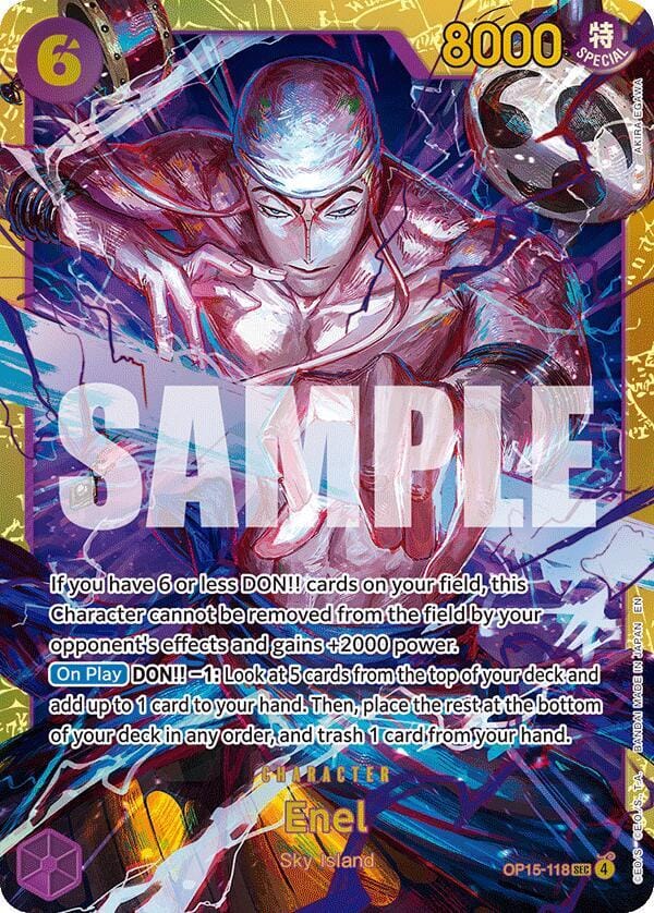 Enel (OP15-118) - Adventure on Kami's Island