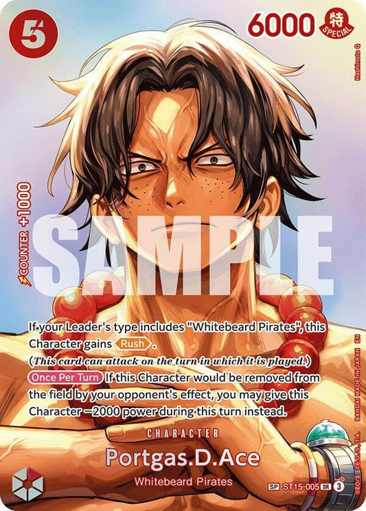 Portgas.D.Ace (SP) ST15-005