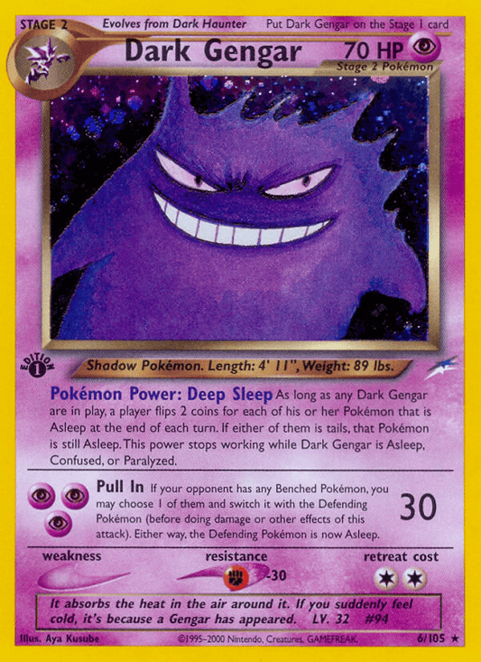 Dark Gengar - Neo Destiny (N4) First Edition