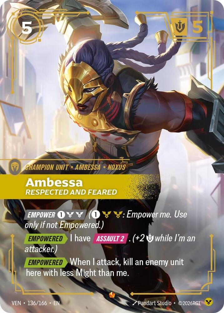 Ambessa - Respected and Feared - 136/166