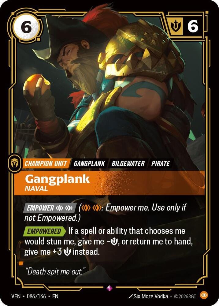 Gangplank, Naval - Vendetta (VEN)