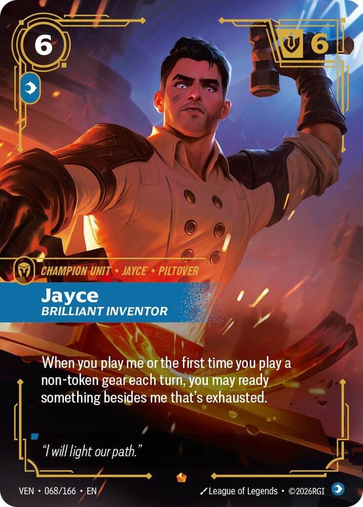 Jayce, Brilliant Inventor - 068/166