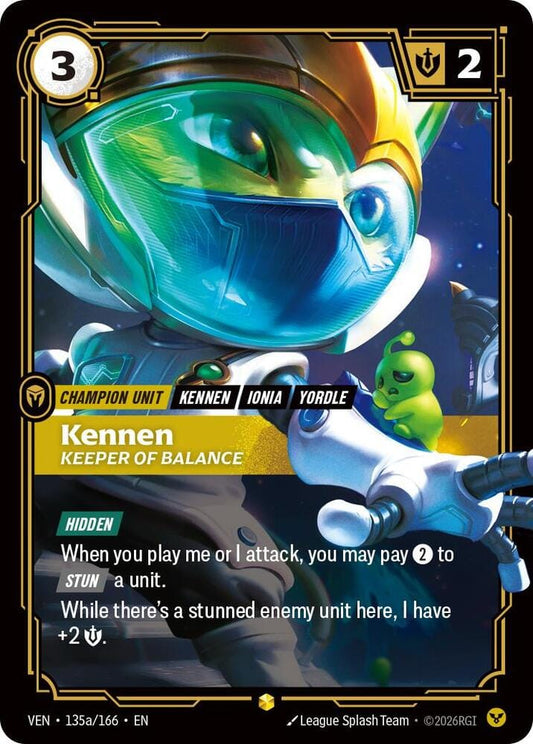 Kennen - Keeper of Balance (Alternate Art) - 135a/166