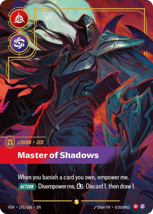Zed - Master of Shadows (Overnumbered) 191/166