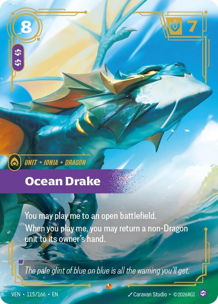 Ocean Drake - 115/166