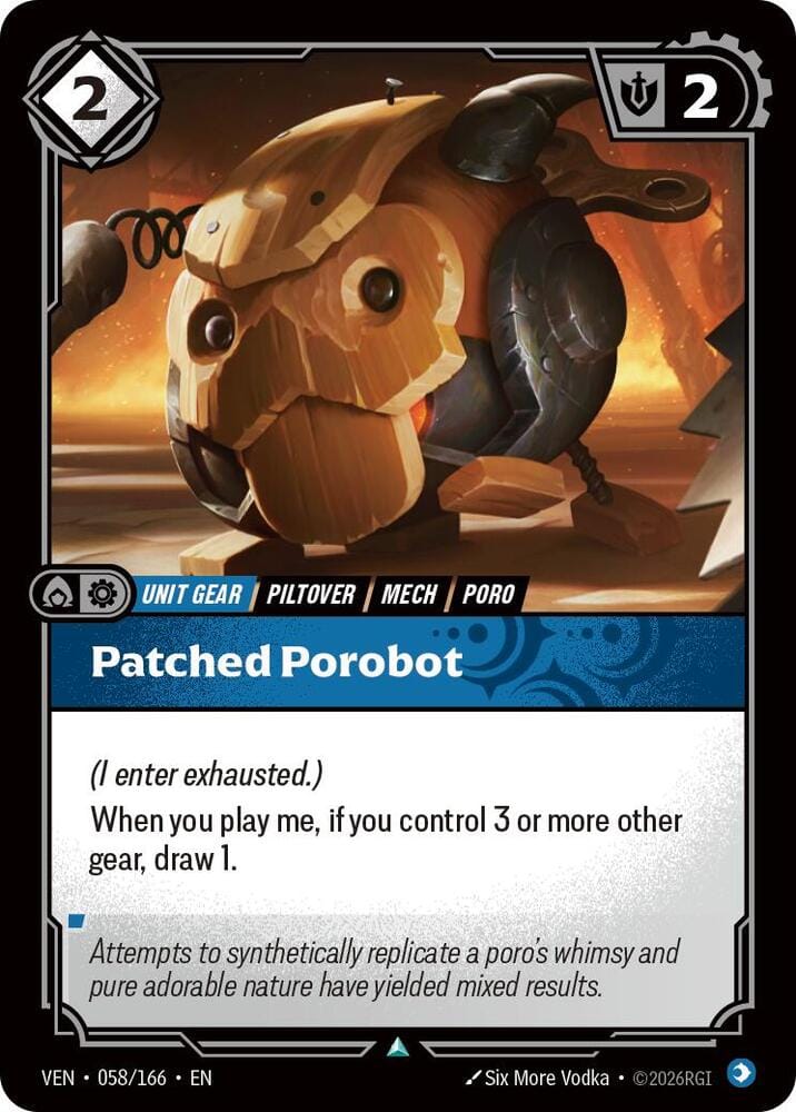 Patched Porobot - 058/166