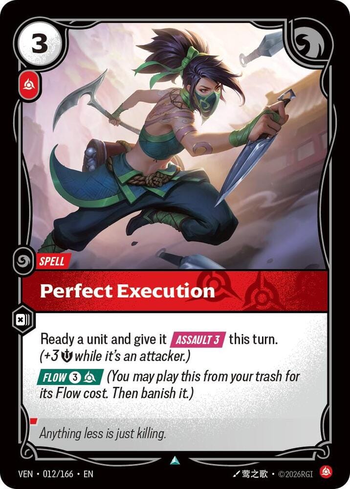Perfect Execution - 012/166