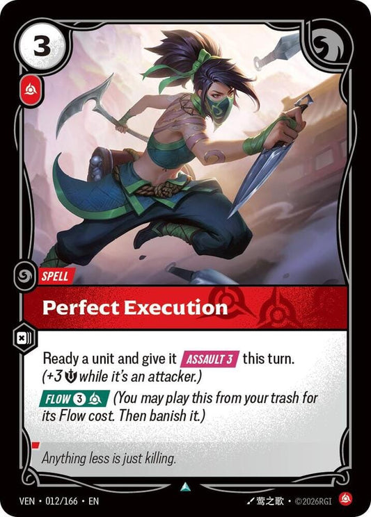 Perfect Execution - 012/166