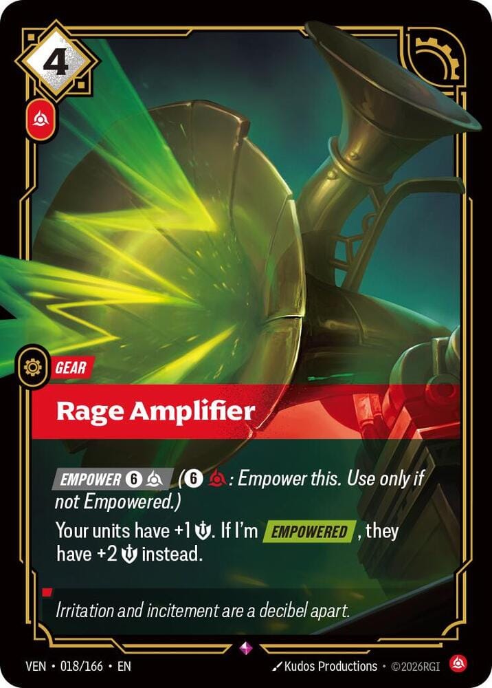 Rage Amplifier - 018/166