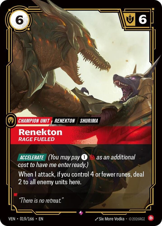 Renekton, Rage Fueled - 019/166