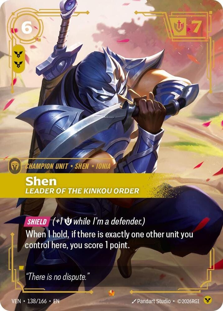 Shen, Leader of the Kinkou Order - 138/166