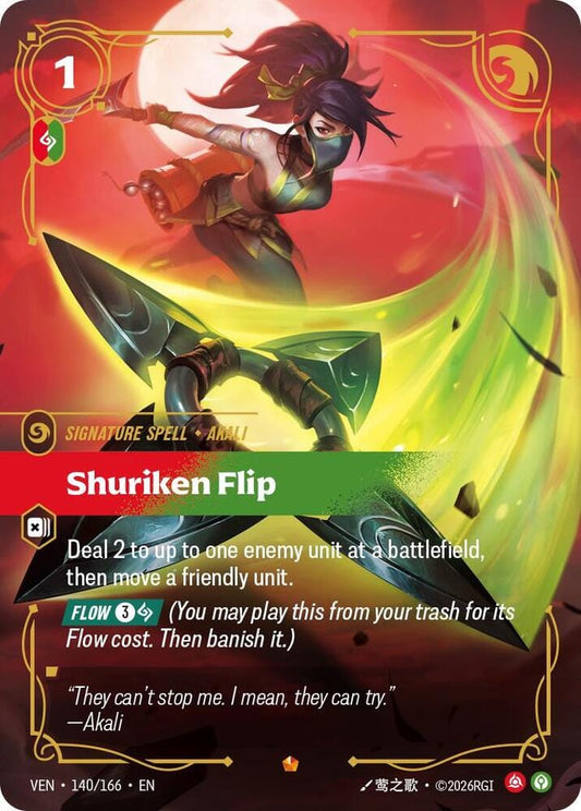 Shuriken Flip - 140/166