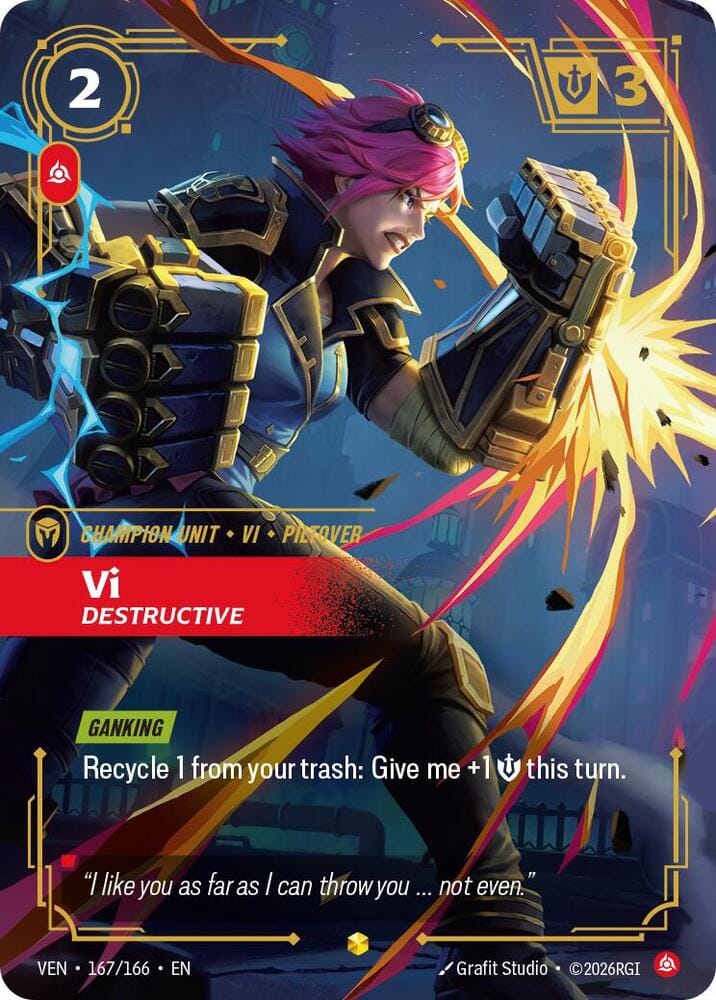 Vi - Destructive (Overnumbered) 167/166