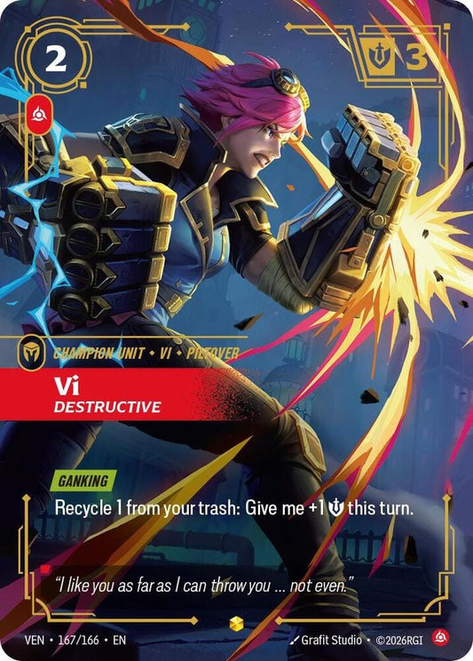 Vi - Destructive (Overnumbered) 167/166