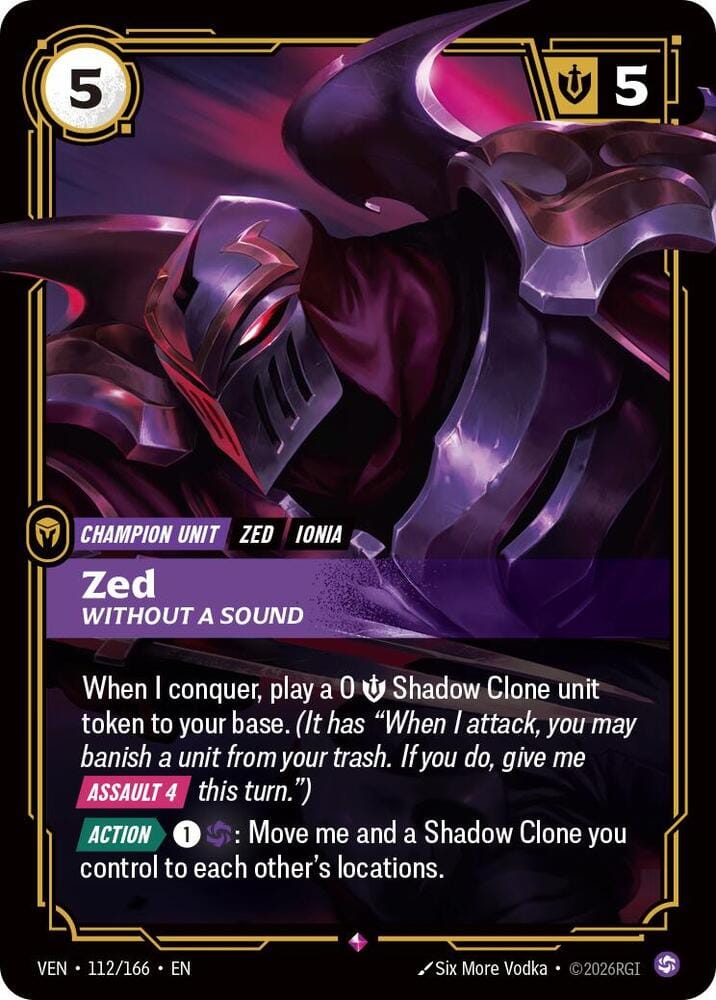 Zed - Without a Sound - 112/166