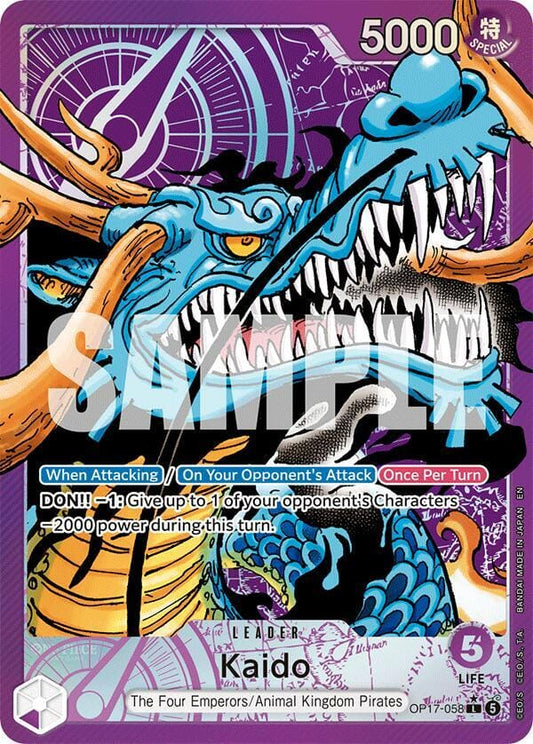 Kaido(Alternate Art) OP17-058