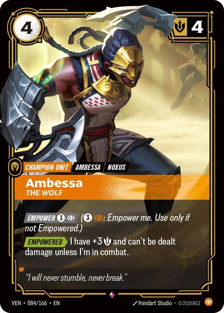 Ambessa - The Wolf - 084/166