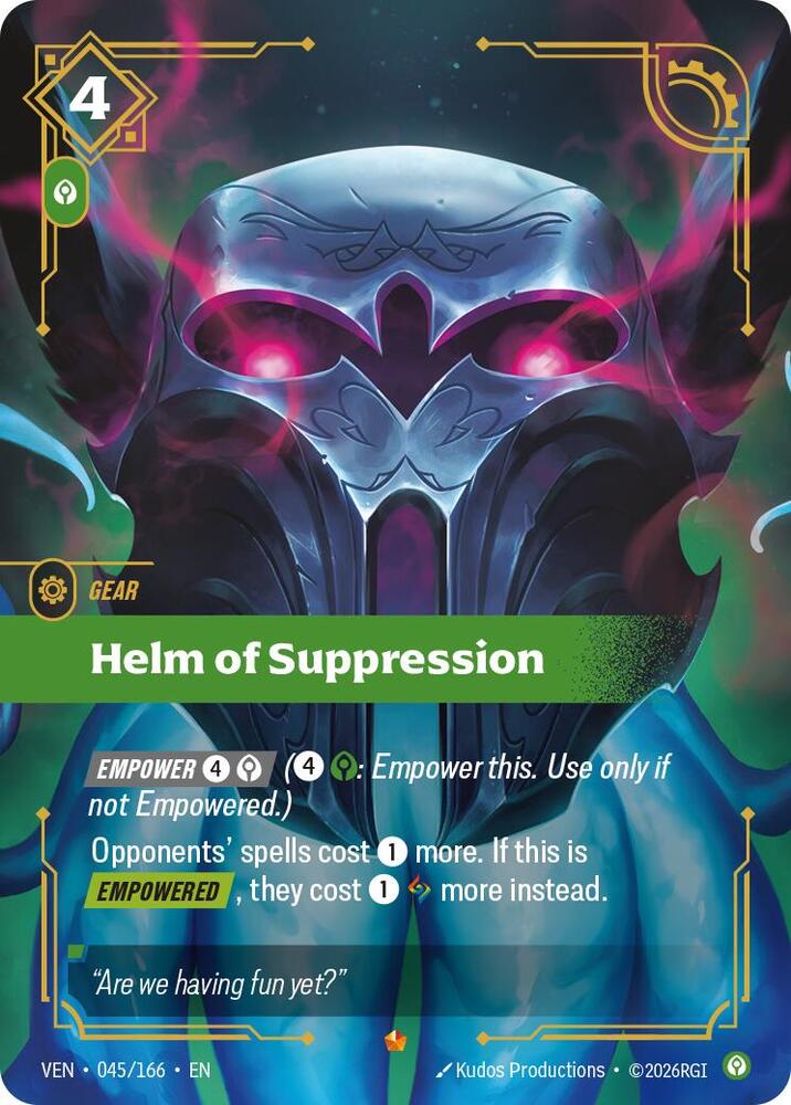 Helm of Suppression - 045/166