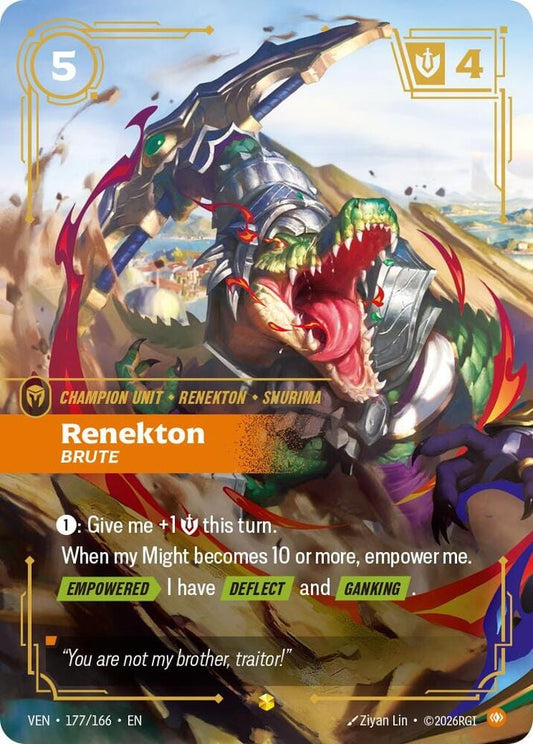 Renekton - Brute (Overnumbered) 177/166