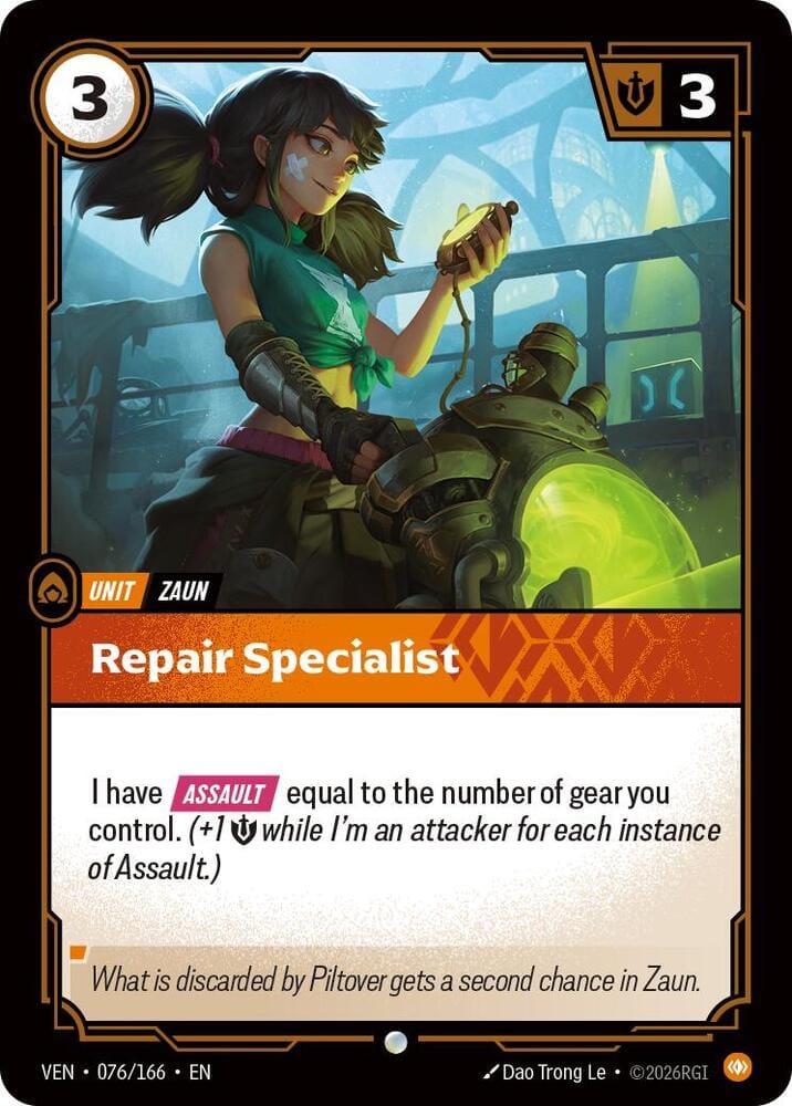 Repair Specialist - 076/166