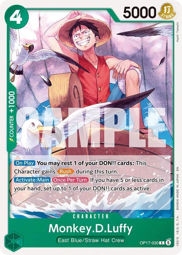 Monkey.D.Luffy OP17-030