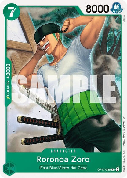 Roronoa Zoro OP17-035