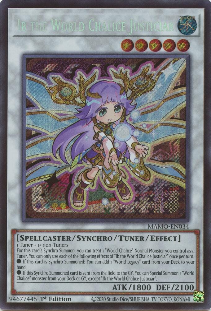 Ib the World Chalice Justiciar MAMO-EN034