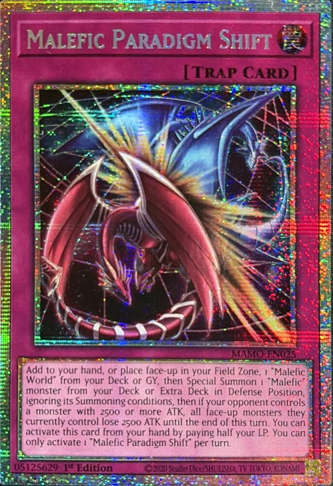Malefic Paradigm Shift (Starlight Rare) MAMO-EN025