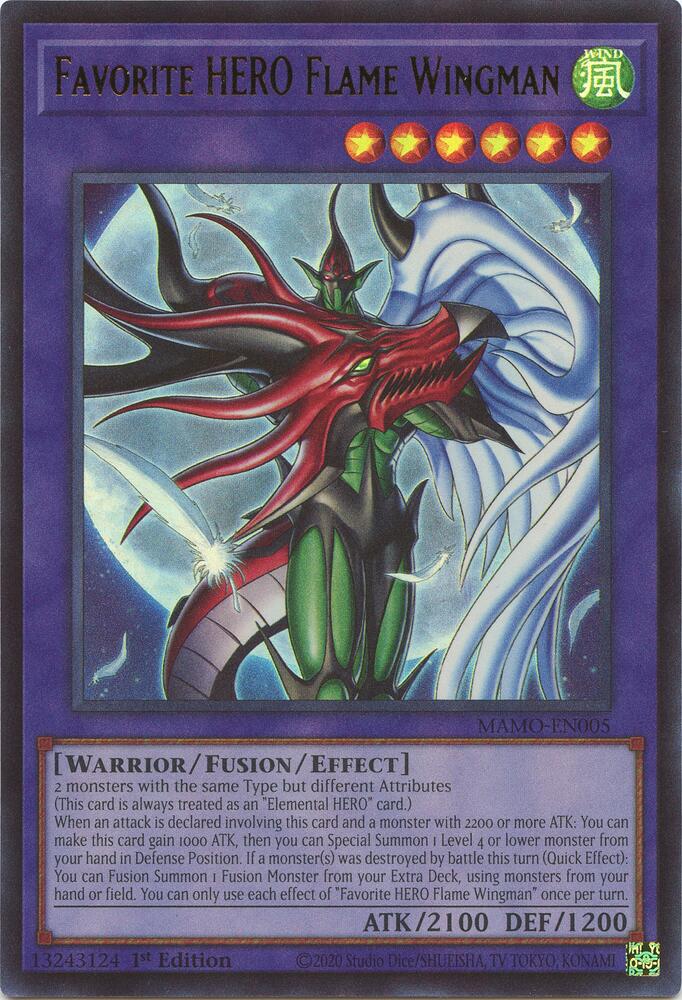 Favorite HERO Flame Wingman MAMO-EN005