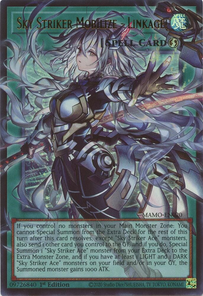 Sky Striker Mobilize - Linkage! (Extended Art) MAMO-EN020