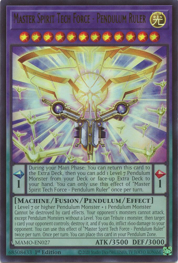 Master Spirit Tech Force MAMO-EN027