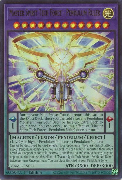 Master Spirit Tech Force MAMO-EN027