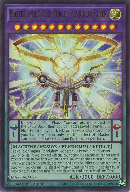 Master Spirit Tech Force MAMO-EN027