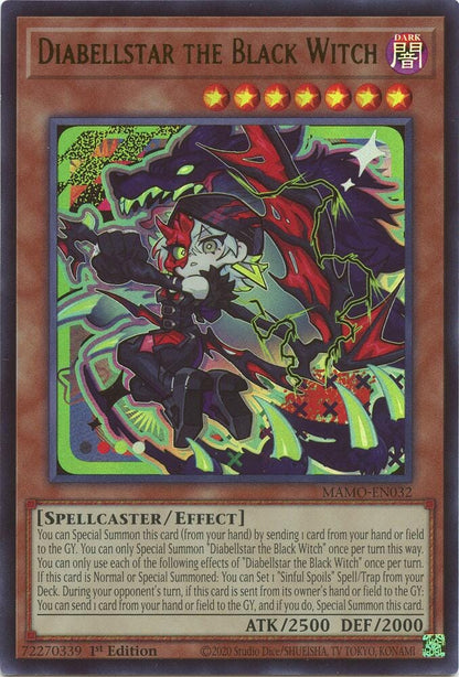 Diabellstar the Black Witch MAMO-EN032