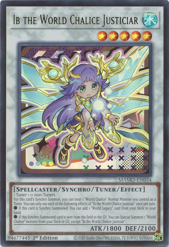 Ib the World Chalice Justiciar MAMO-EN034