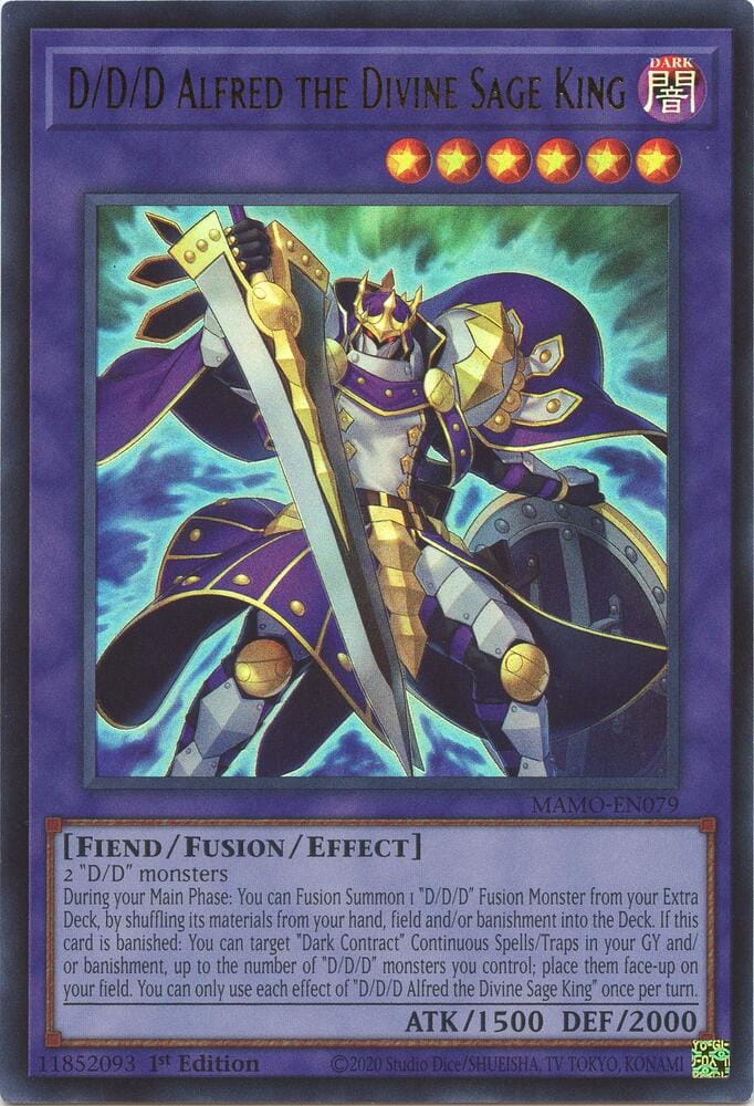 D/D/D Alfred the Divine Sage King MAMO-EN079