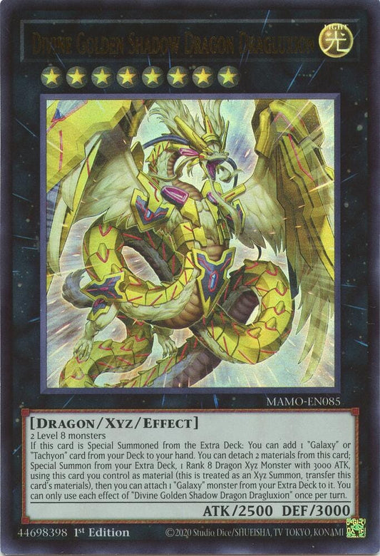 Divine Golden Shadow Dragon Dragluxion MAMO-EN085