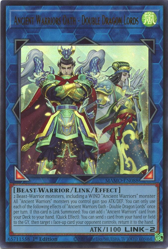 Ancient Warriors Oath - Double Dragon Lords MAMO-EN088