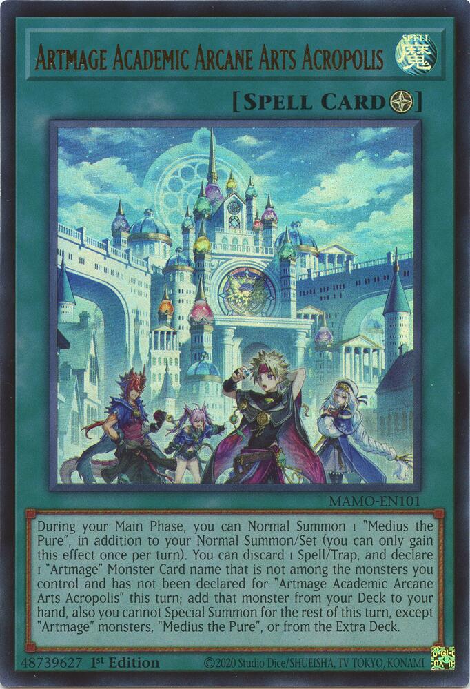 Artmage Academic Arcane Arts Acropolis MAMO-EN101