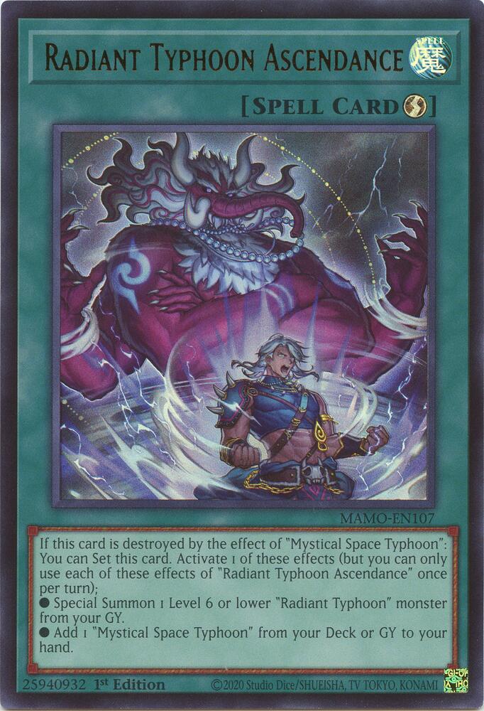 Radiant Typhoon Ascendance MAMO-EN107