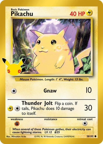 Pikachu ME: 30th Celebration Classic Collection (30C)